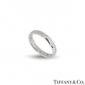 Tiffany & Co. Platinum Etoile Diamond Ring Tiffany & Co. Platinum Etoile Diamond Ring